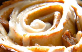 Apple Cinnamon Roll Cake - a delicious combination of apple pie filling and cinnamon roll dough baked together.