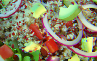 Radish and Quinoa Salad: Cook quinoa according to package instructions, then mix with chopped radishes, diced avocado, cherry tomatoes, and a cilantro lime dressing for a protein-packed and zesty salad.