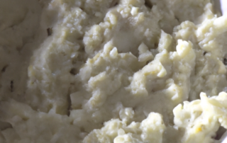 Garlic Mashed Cauliflower: Cook cauliflower until tender, mash with garlic, butter, and cream for a healthier take on mashed potatoes.