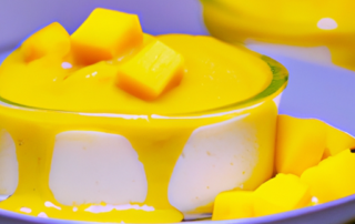 Mango Coconut Pudding: A creamy and delicious dessert that combines the sweetness of mangoes with the nuttiness of coconut. It can be served warm or chilled, and is perfect for a cozy night in.